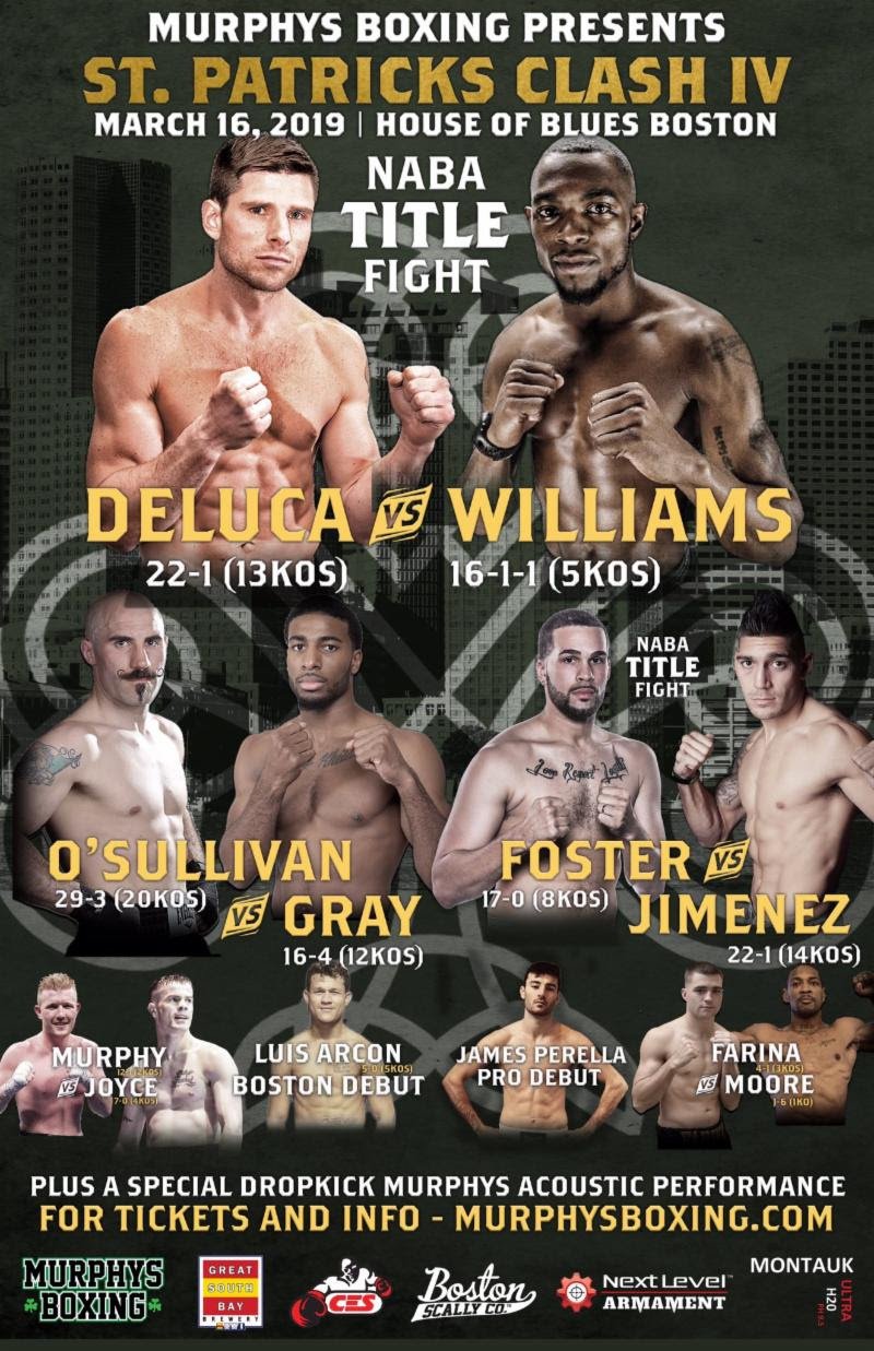 Murphys Boxing St. Patrick's Day clash to air LIVE on Facebook Press Room