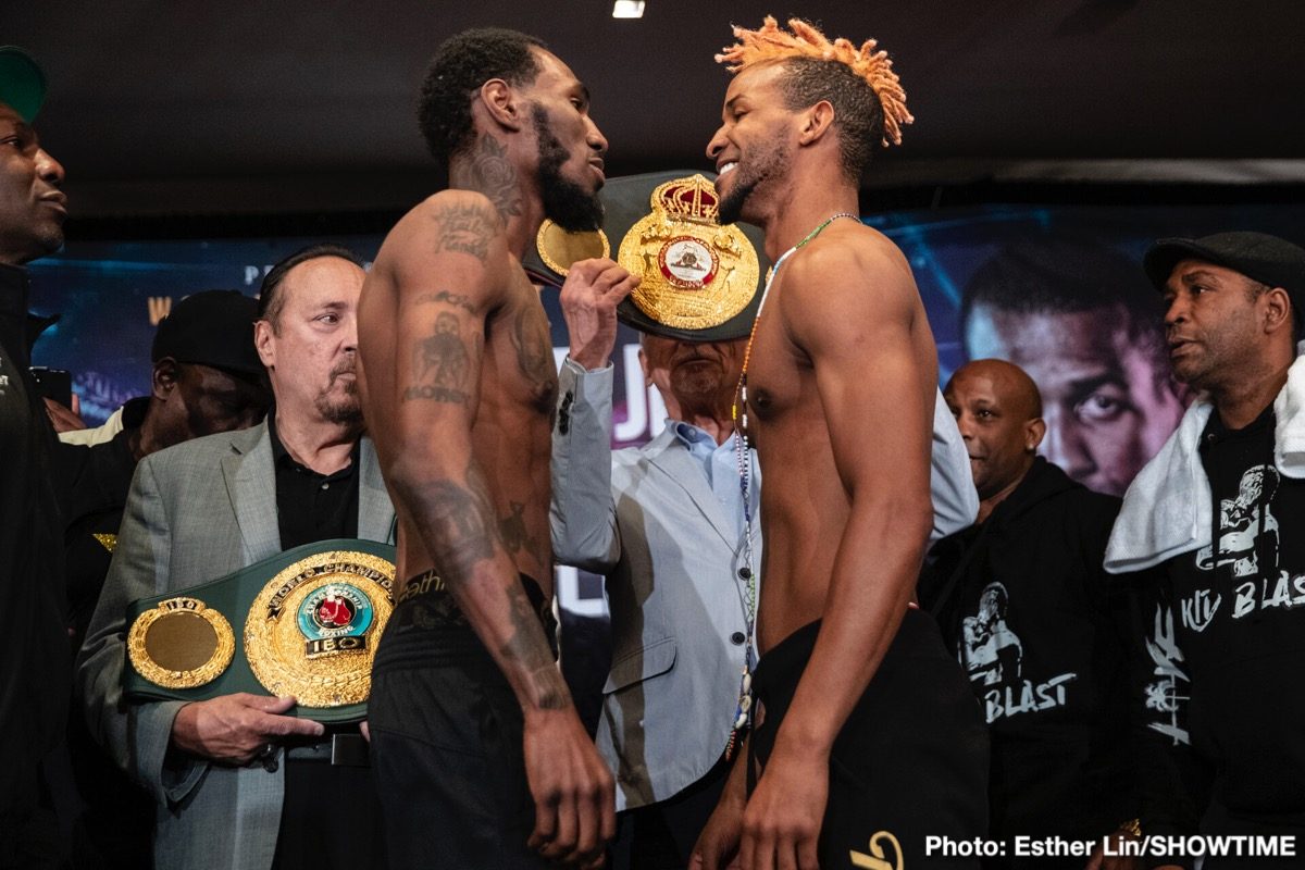 Robert Easter Jr. & Rances Barthelemy Weigh In Results & Quotes