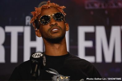 Rances Barthelemy Robert Easter Jr. Boxing News