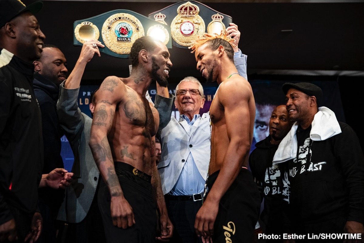 Robert Easter Jr. & Rances Barthelemy Weigh In Results & Quotes