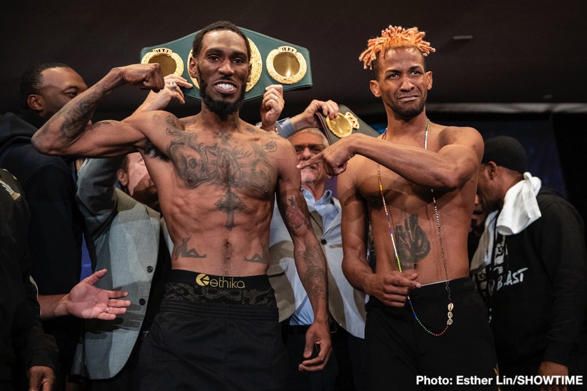 Robert Easter Jr. & Rances Barthelemy Weigh In Results & Quotes