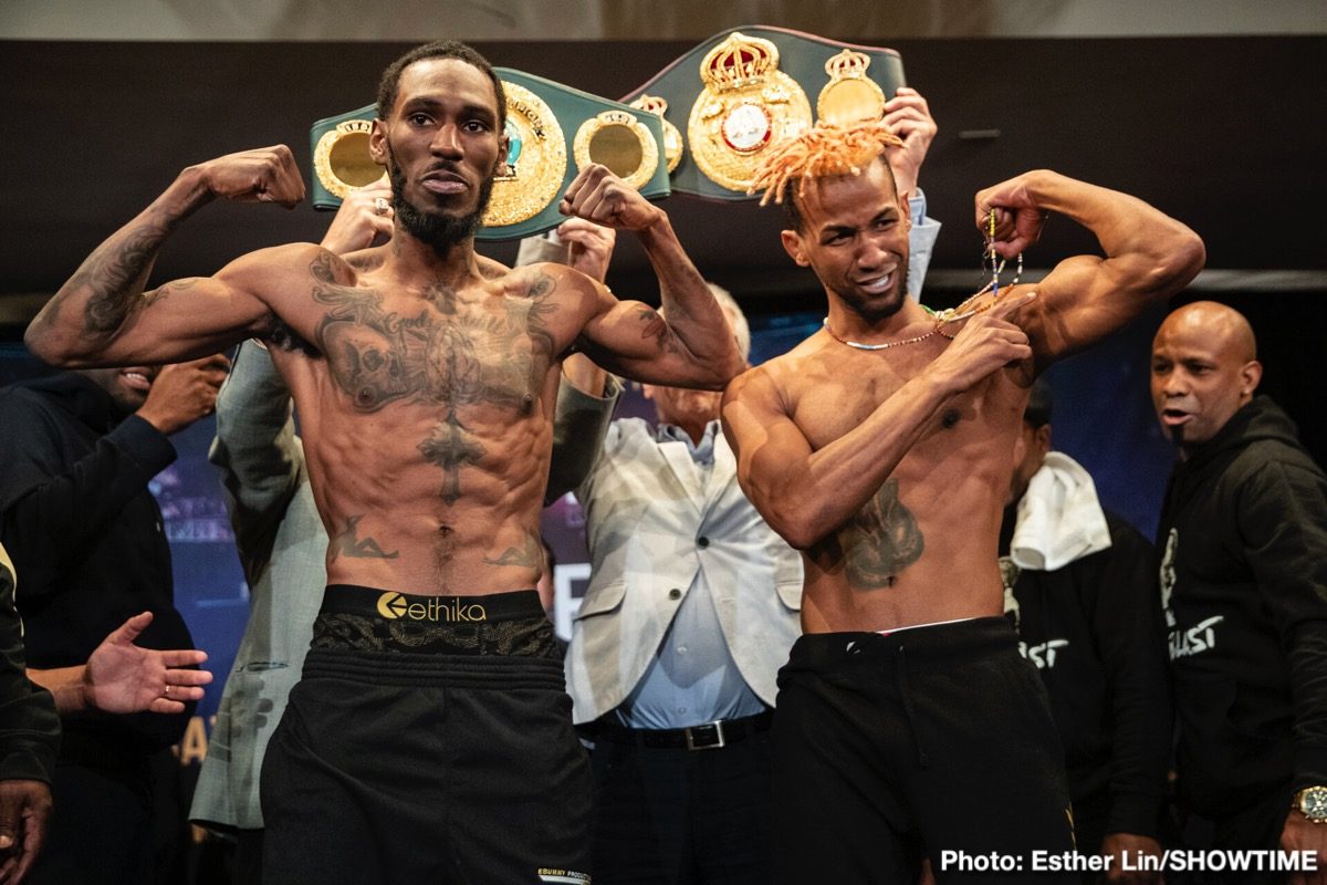 Robert Easter Jr. & Rances Barthelemy Weigh In Results & Quotes