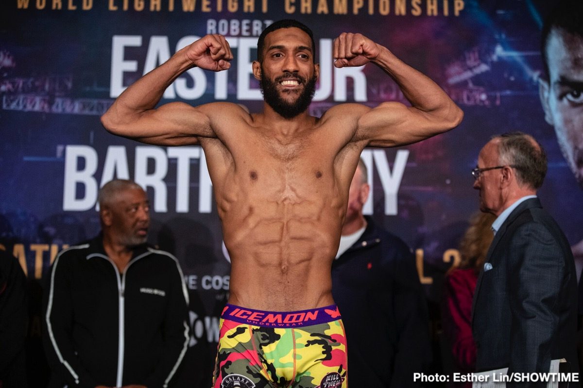 Robert Easter Jr. & Rances Barthelemy Weigh In Results & Quotes