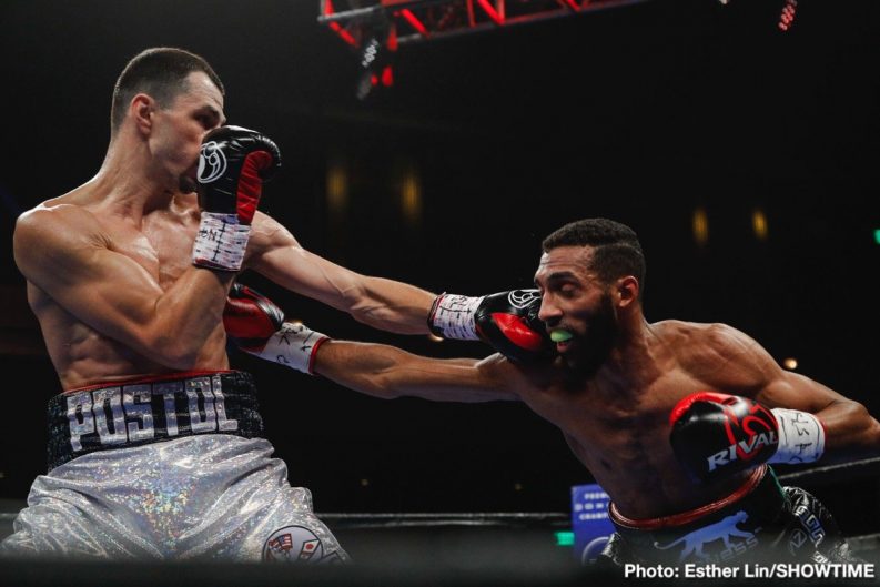 Mohamed Mimoune Rances Barthelemy Robert Easter Jr. Viktor Postol Boxing News Boxing Results Top Stories Boxing