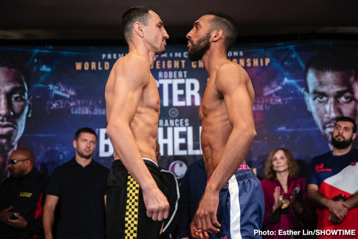 Robert Easter Jr. & Rances Barthelemy Weigh In Results & Quotes