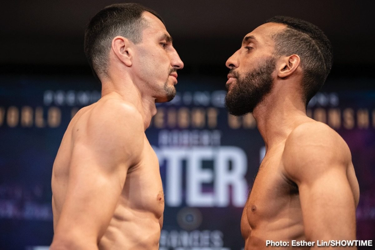 Robert Easter Jr. & Rances Barthelemy Weigh In Results & Quotes