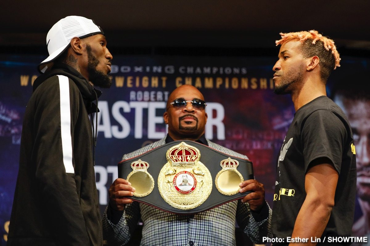 Robert Easter Jr. and Rances Barthelemy final quotes for Saturday on Showtime
