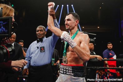 Mohamed Mimoune Rances Barthelemy Robert Easter Jr. Viktor Postol Boxing News Boxing Results Top Stories Boxing