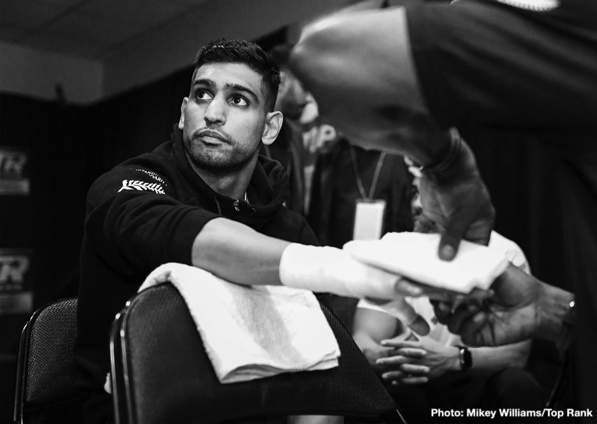Photos: Crawford dominates Khan; Teofimo Lopez & Shakur Stevenson victorious