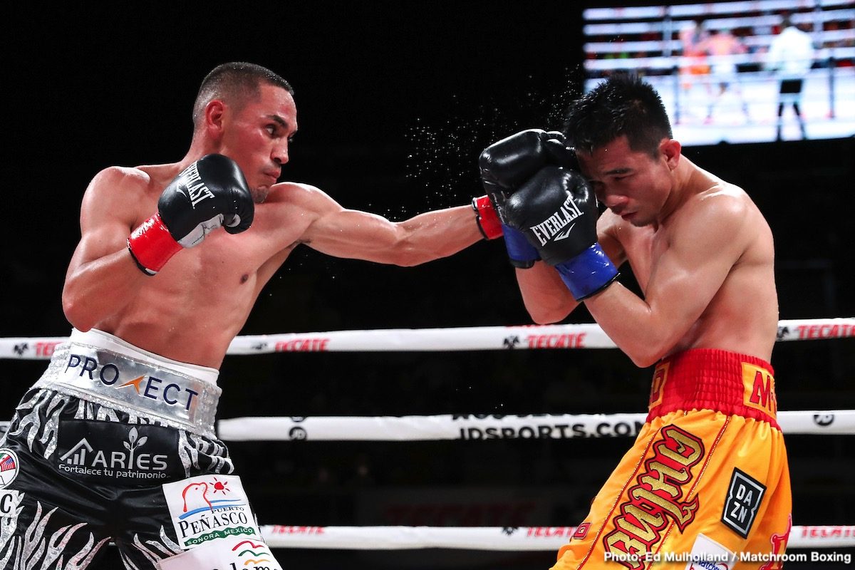 Boxing photo: Jessie Vargas, Juan Francisco Estrada, Srisaket Sor Rungvisai image RESULTS: Estrada defeats Sor Rungvisai; Vargas Stops Soto