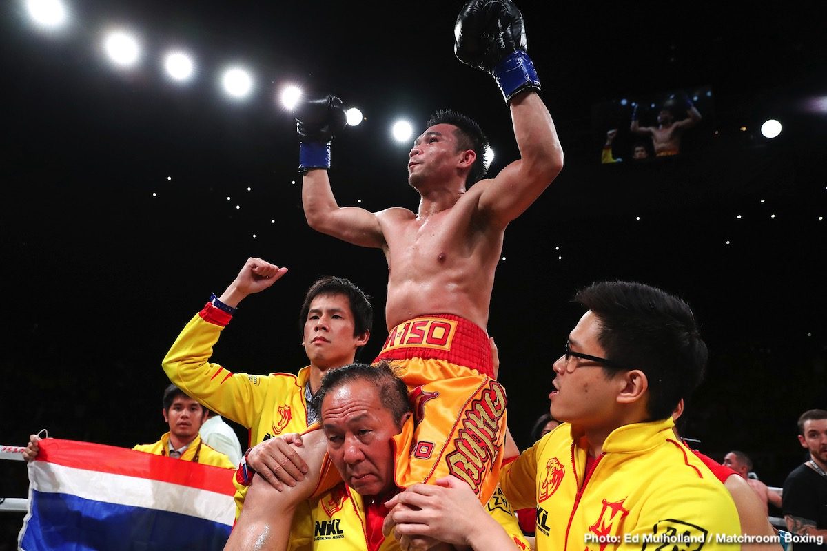 Boxing photo: Jessie Vargas, Juan Francisco Estrada, Srisaket Sor Rungvisai image RESULTS: Estrada defeats Sor Rungvisai; Vargas Stops Soto