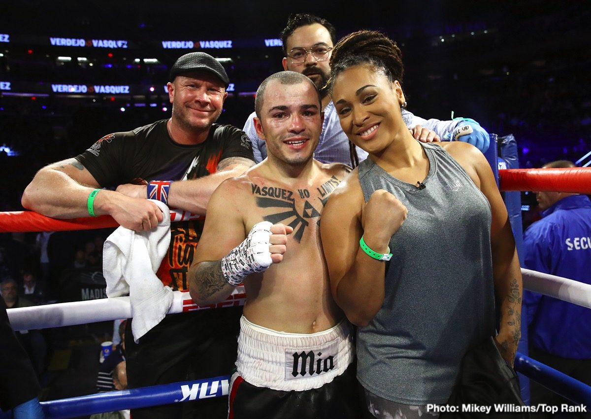 Photos: Crawford dominates Khan; Teofimo Lopez & Shakur Stevenson victorious