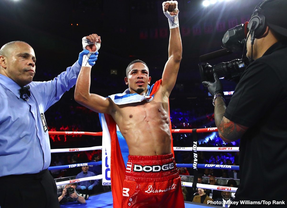 Photos: Crawford dominates Khan; Teofimo Lopez & Shakur Stevenson victorious