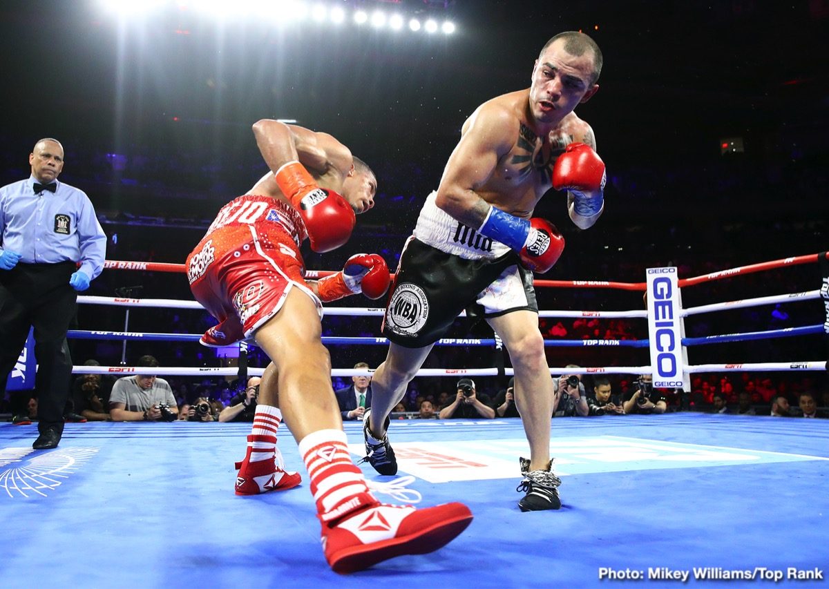Photos: Crawford dominates Khan; Teofimo Lopez & Shakur Stevenson victorious