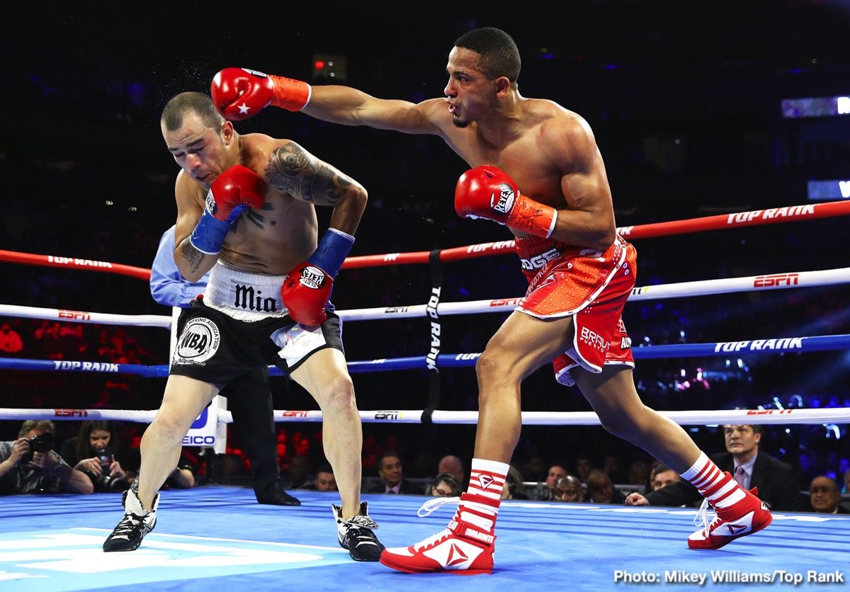 Photos: Crawford dominates Khan; Teofimo Lopez & Shakur Stevenson victorious