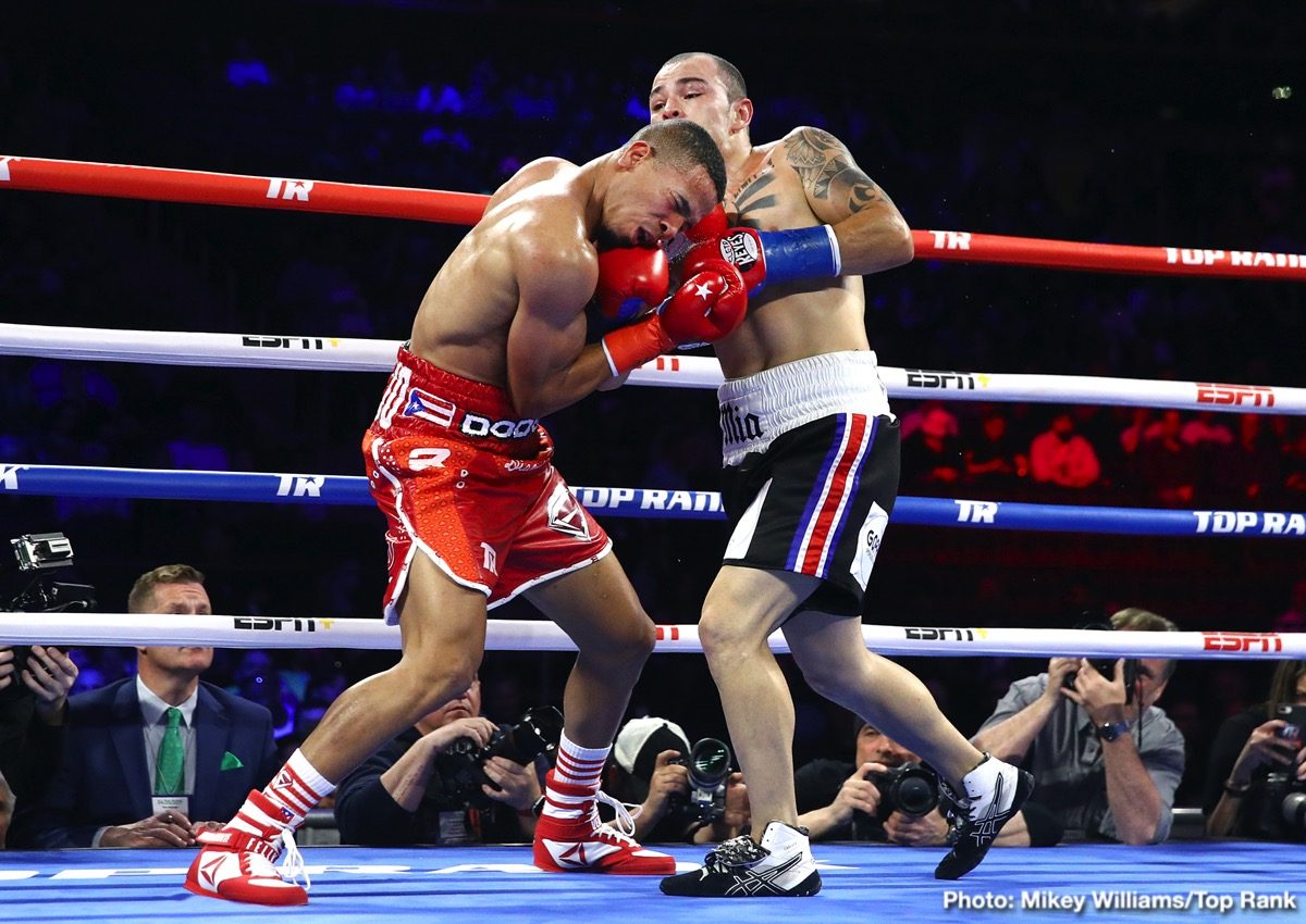 Photos: Crawford dominates Khan; Teofimo Lopez & Shakur Stevenson victorious