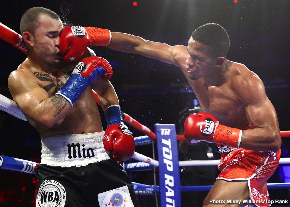 Photos: Crawford dominates Khan; Teofimo Lopez & Shakur Stevenson victorious