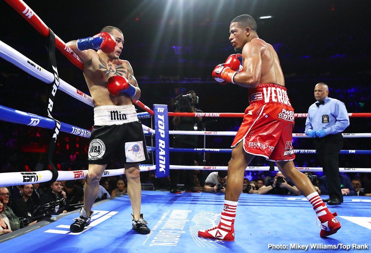 Photos: Crawford dominates Khan; Teofimo Lopez & Shakur Stevenson victorious