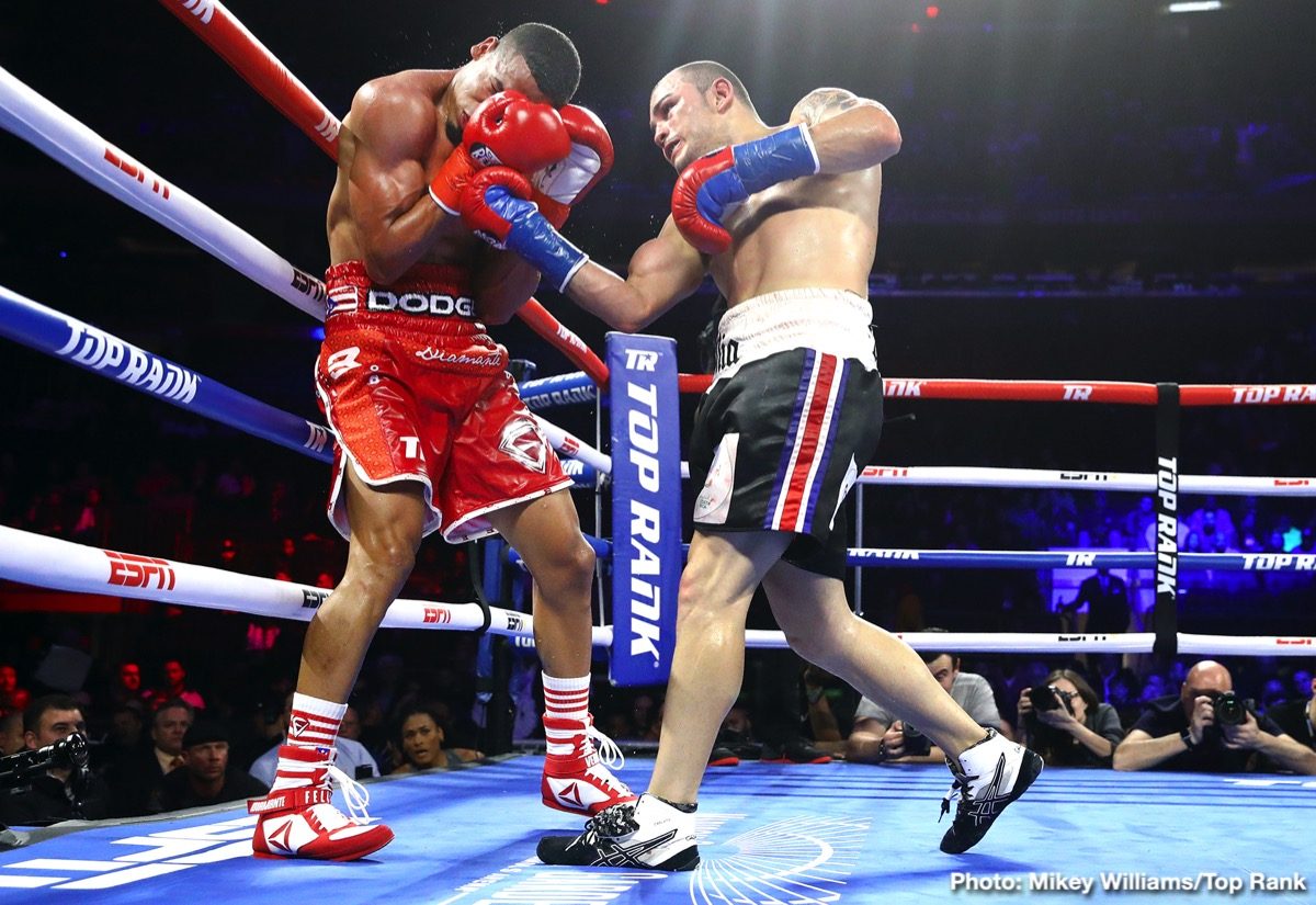 Photos: Crawford dominates Khan; Teofimo Lopez & Shakur Stevenson victorious