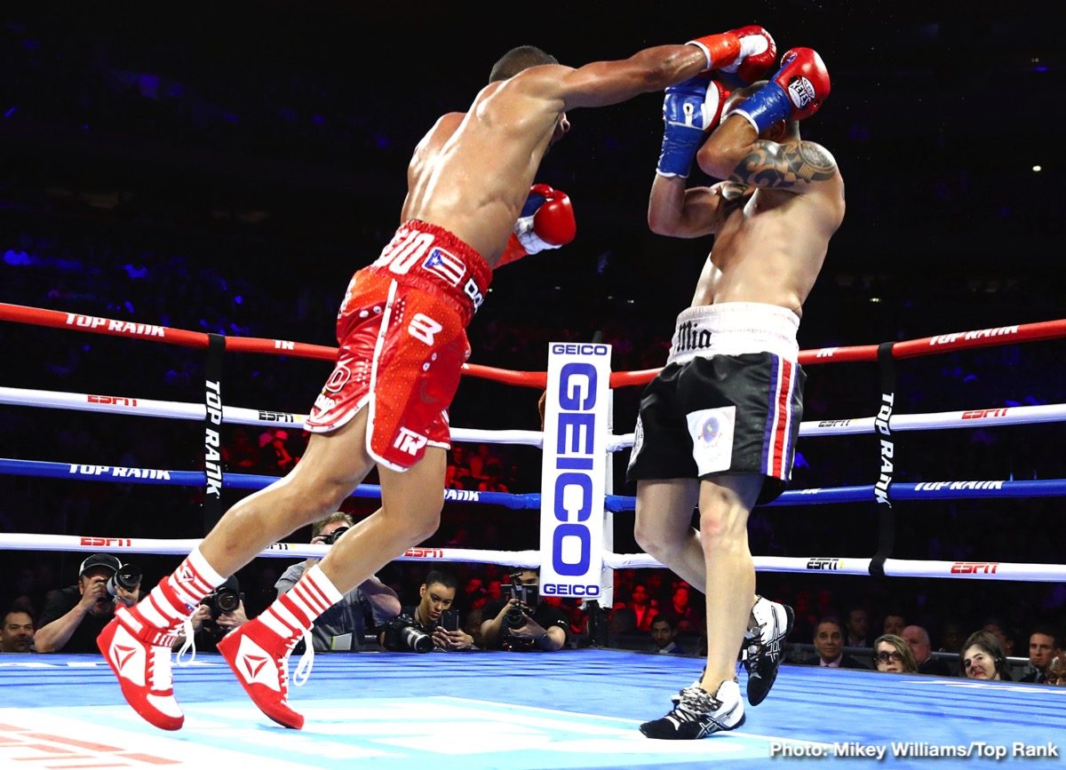 Photos: Crawford dominates Khan; Teofimo Lopez & Shakur Stevenson victorious
