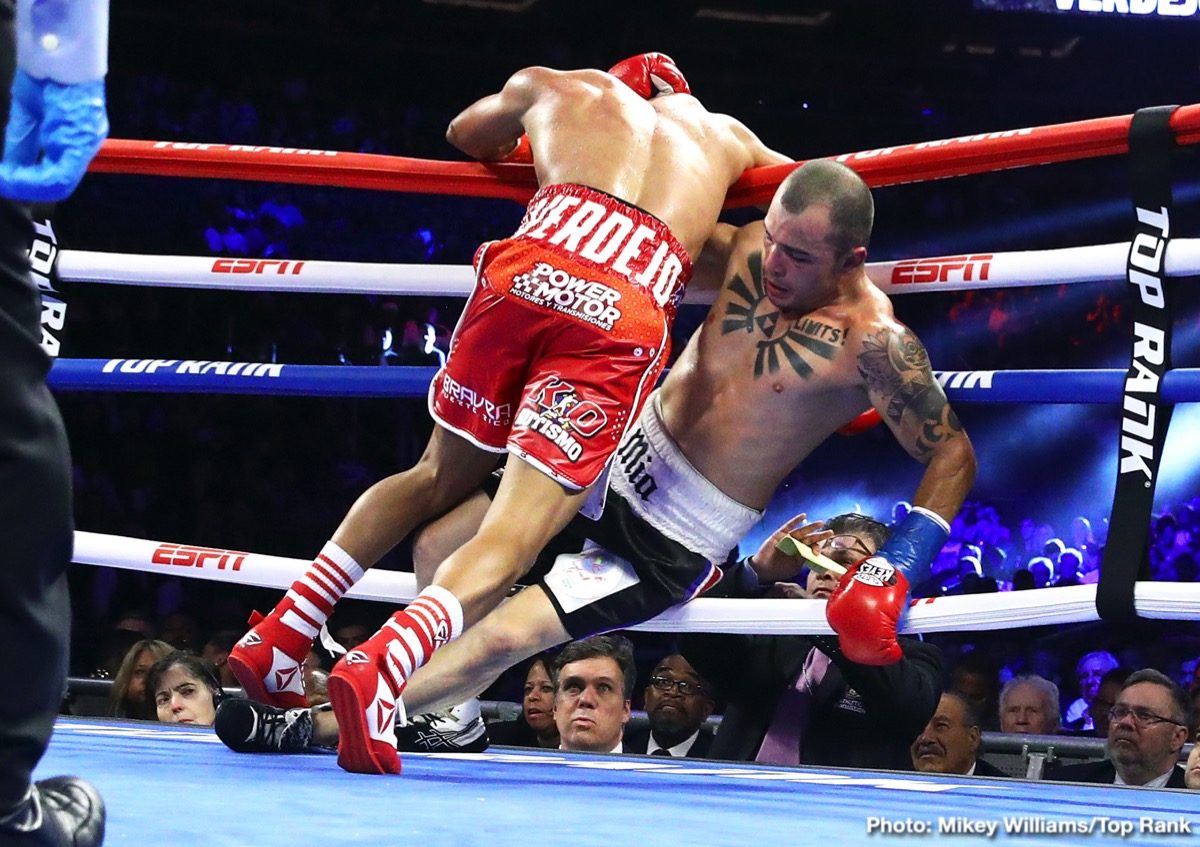 Photos: Crawford dominates Khan; Teofimo Lopez & Shakur Stevenson victorious