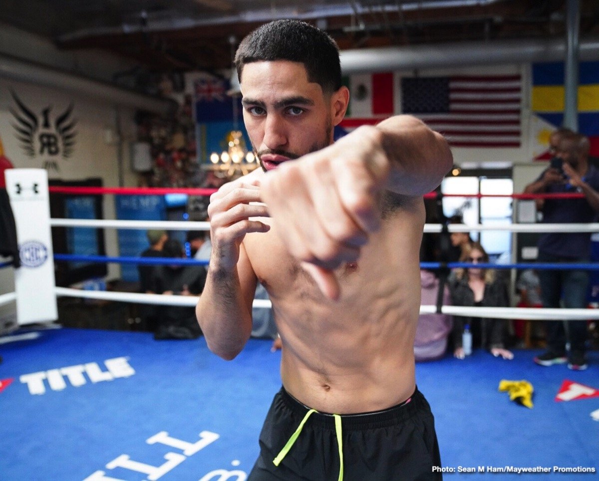 Danny Garcia, Adrian Granados, Andy Ruiz & Alexander Dimitrenko workout quotes & photos