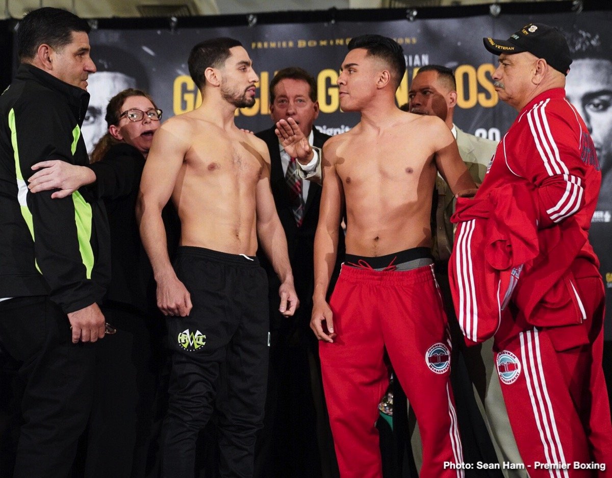 Danny Garcia vs Adrien Granados, Ruiz vs Dimitrenko official weights, photos & quotes ...1200 x 937