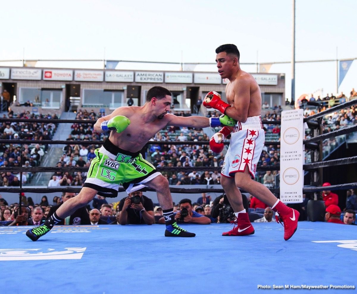 Photos: Danny Garcia Delivers Dominant Performance; Ruiz Stops Dimitrenko