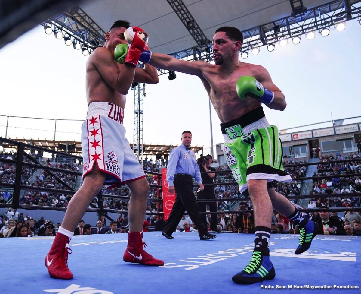 Photos: Danny Garcia Delivers Dominant Performance; Ruiz Stops Dimitrenko