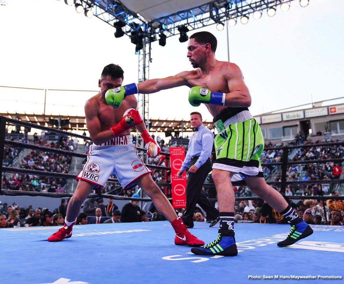 Photos: Danny Garcia Delivers Dominant Performance; Ruiz Stops Dimitrenko