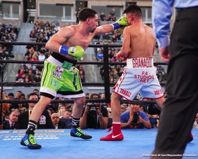 Adrian Granados Alexander Dimitrenko Andy Ruiz Jr Brandon Figueroa Danny Garcia Boxing News Boxing Results Top Stories Boxing