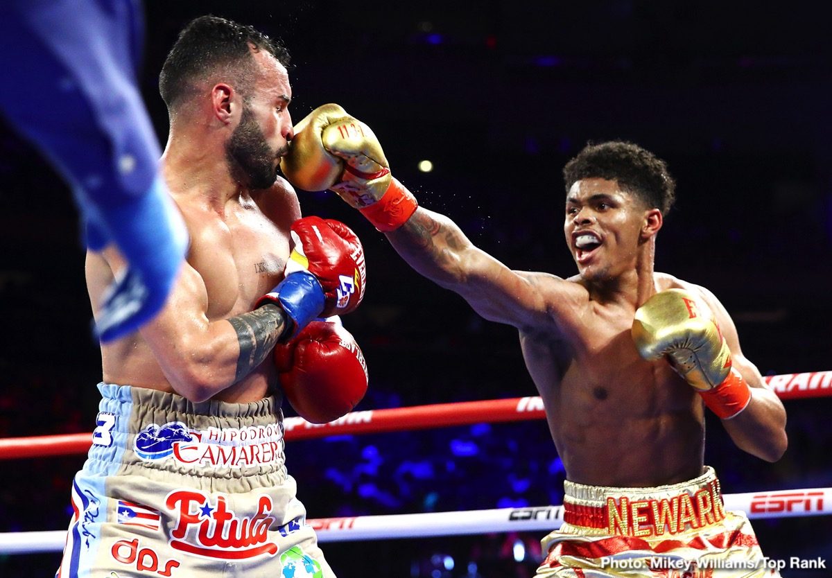 Photos: Crawford dominates Khan; Teofimo Lopez & Shakur Stevenson victorious