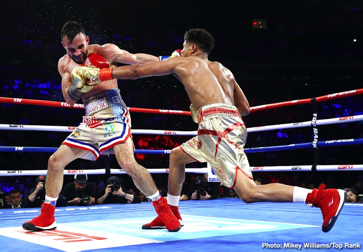 Photos: Crawford dominates Khan; Teofimo Lopez & Shakur Stevenson victorious