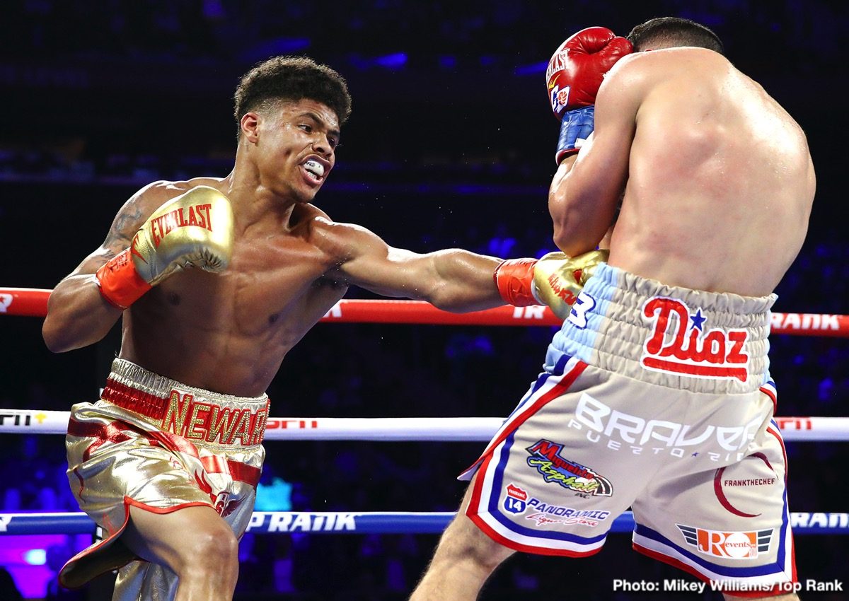 Photos: Crawford dominates Khan; Teofimo Lopez & Shakur Stevenson victorious