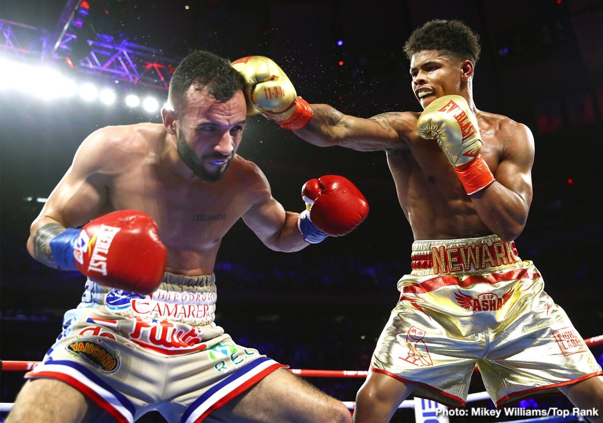 Photos: Crawford dominates Khan; Teofimo Lopez & Shakur Stevenson victorious