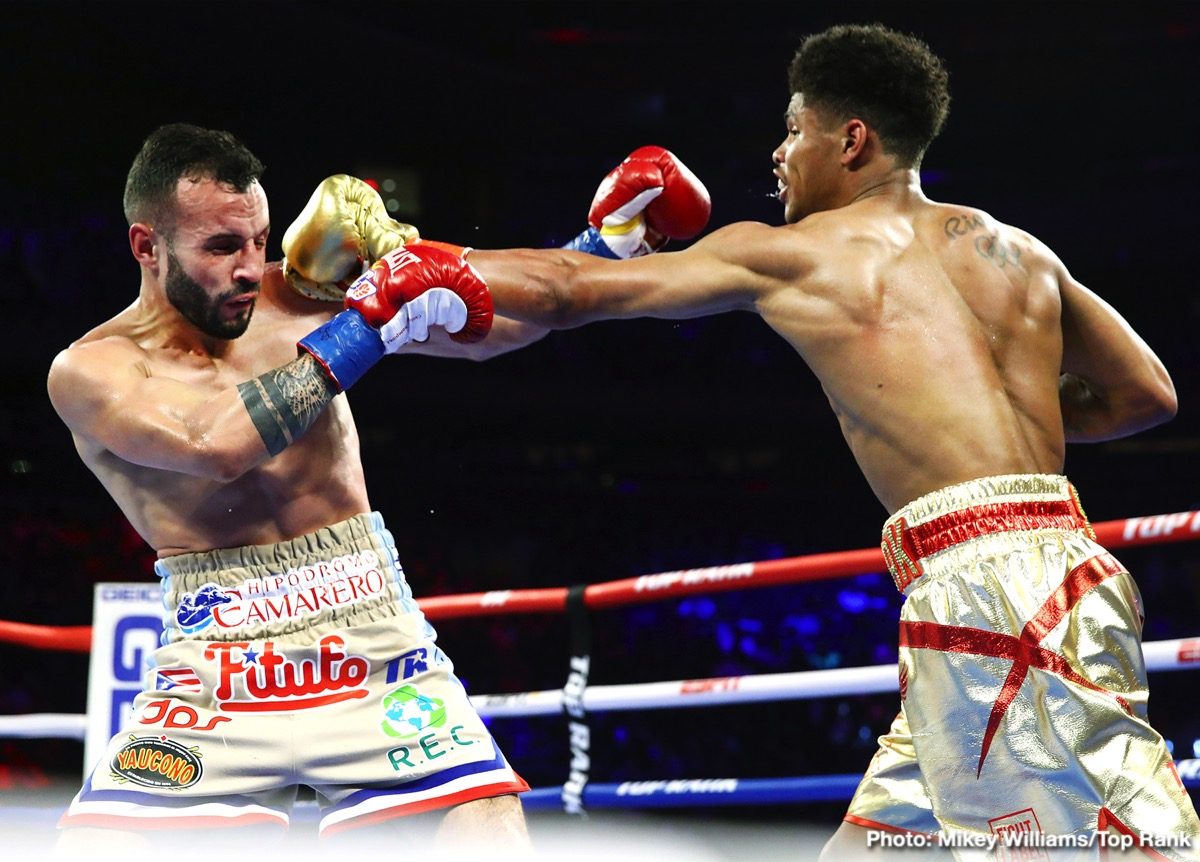Photos: Crawford dominates Khan; Teofimo Lopez & Shakur Stevenson victorious
