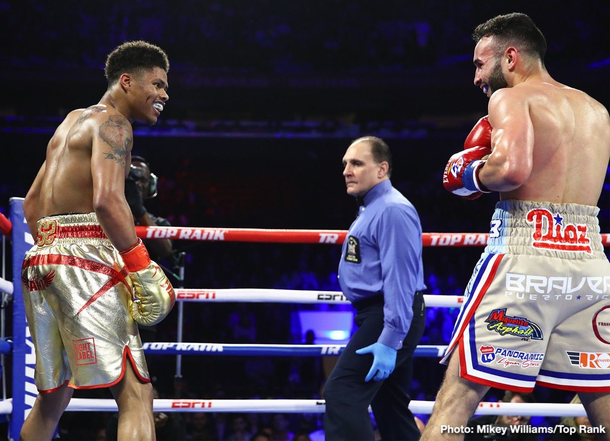 Photos: Crawford dominates Khan; Teofimo Lopez & Shakur Stevenson victorious
