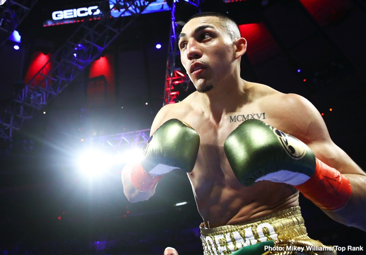 Photos: Crawford dominates Khan; Teofimo Lopez & Shakur Stevenson victorious