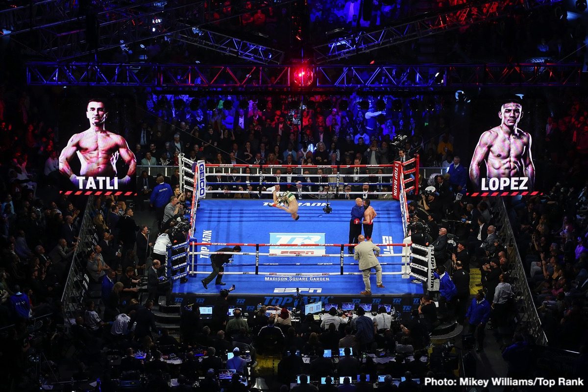 Photos: Crawford dominates Khan; Teofimo Lopez & Shakur Stevenson victorious