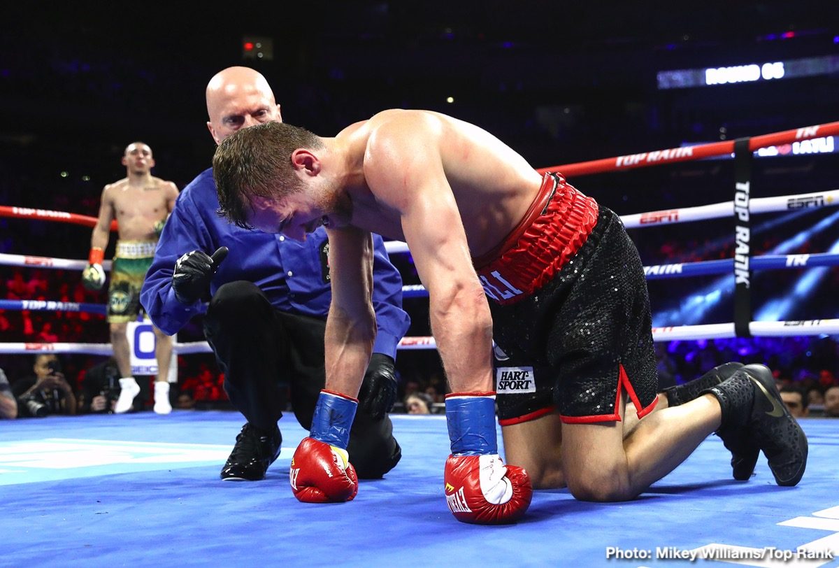 Photos: Crawford dominates Khan; Teofimo Lopez & Shakur Stevenson victorious