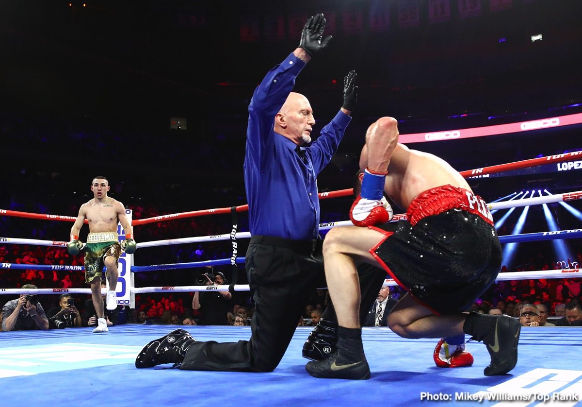 Photos: Crawford dominates Khan; Teofimo Lopez & Shakur Stevenson victorious