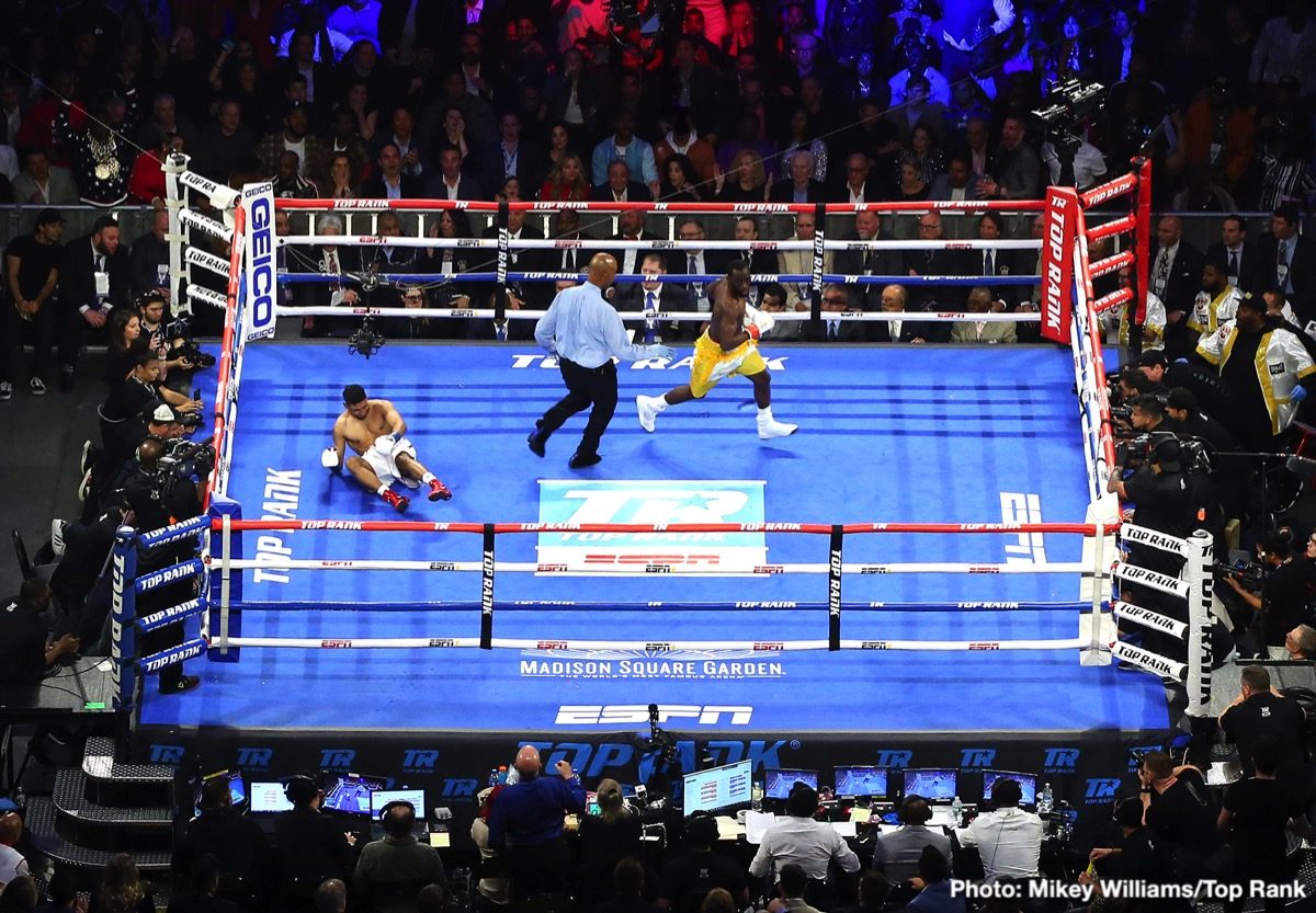 Photos: Crawford dominates Khan; Teofimo Lopez & Shakur Stevenson victorious