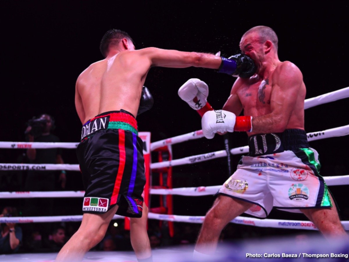 Danny Roman TJ Doheny Boxing News Boxing Results