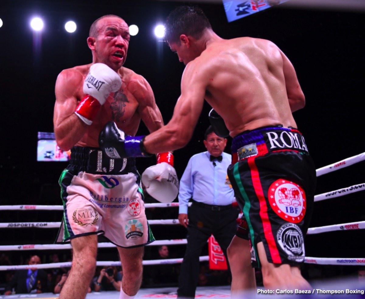 Danny Roman TJ Doheny Boxing News Boxing Results