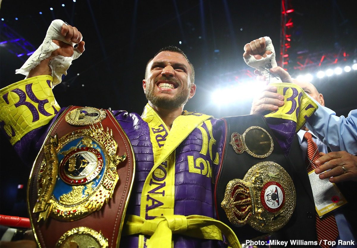 Bob Arum: Lomachenko the best technical fighter since Ali