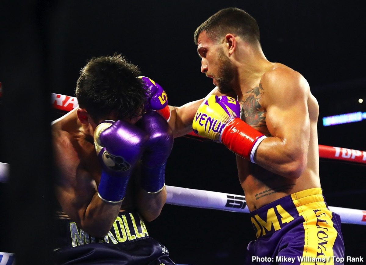 Bob Arum: Lomachenko the best technical fighter since Ali