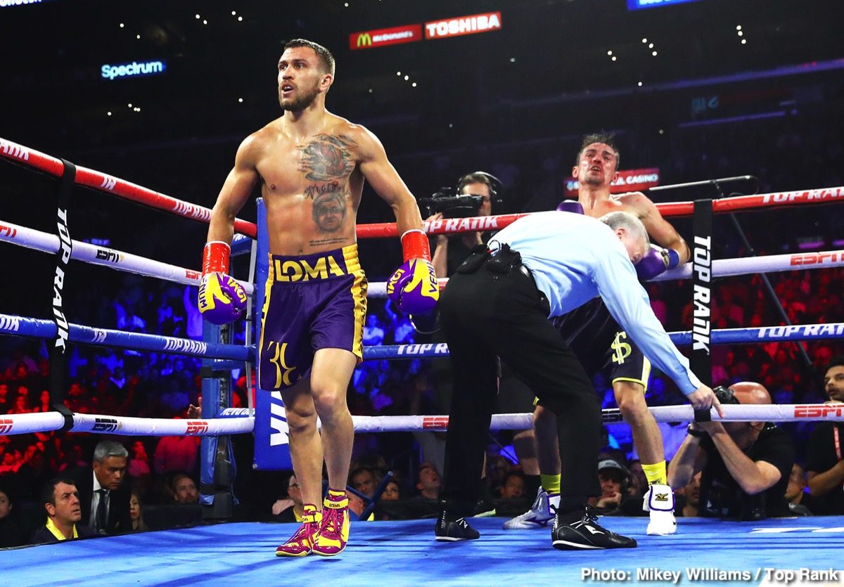 Bob Arum: Lomachenko the best technical fighter since Ali