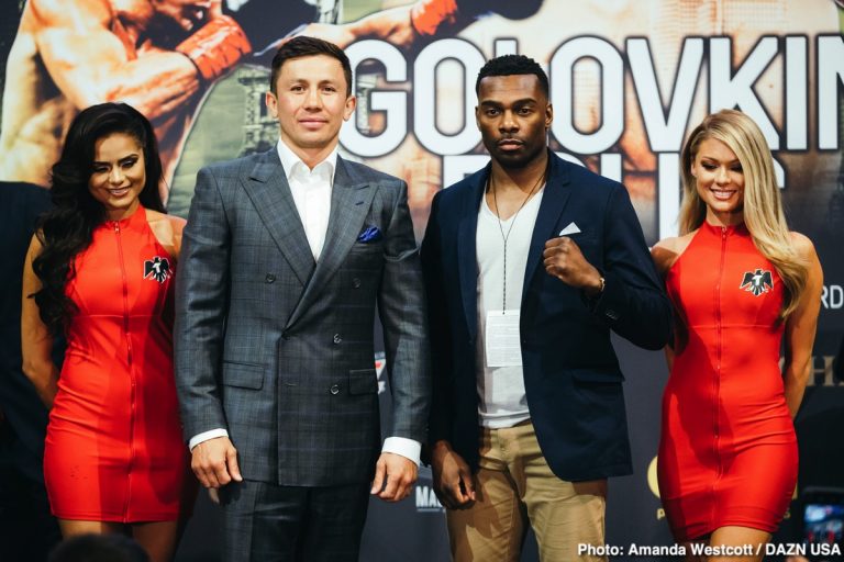 Golovkin vs Rolls Press Conference Quotes & Photos