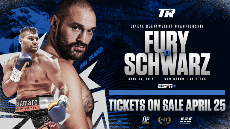 Tyson Fury vs. Tom Schwarz ticket information