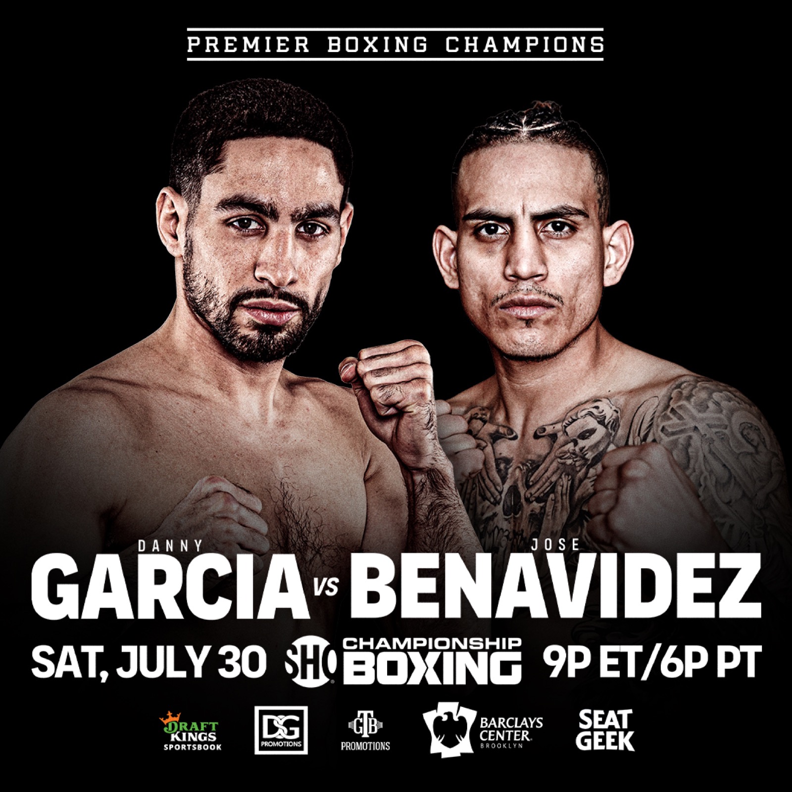 Danny Garcia, Jose Benavidez Jr. boxing image / photo
